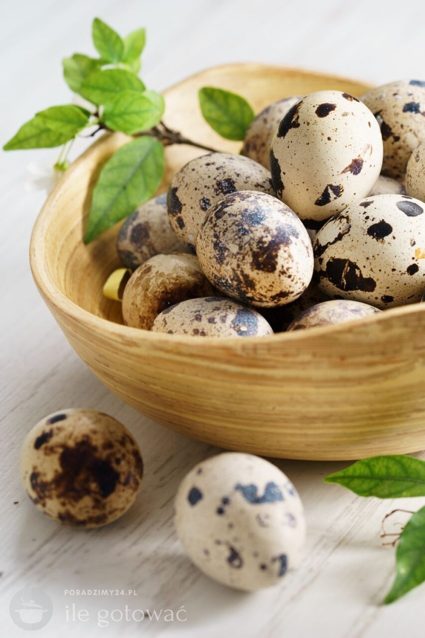 Jajka przepiórcze są chętnie gotowane w czasie Wielkanocy